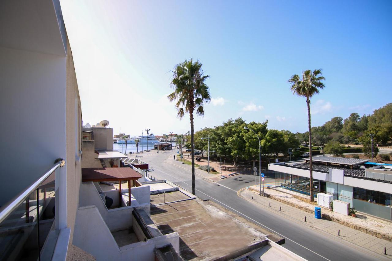 Ferienwohnung Phaedrus Living - Seaside Executive Flat Harbour 101 Paphos Exterior foto